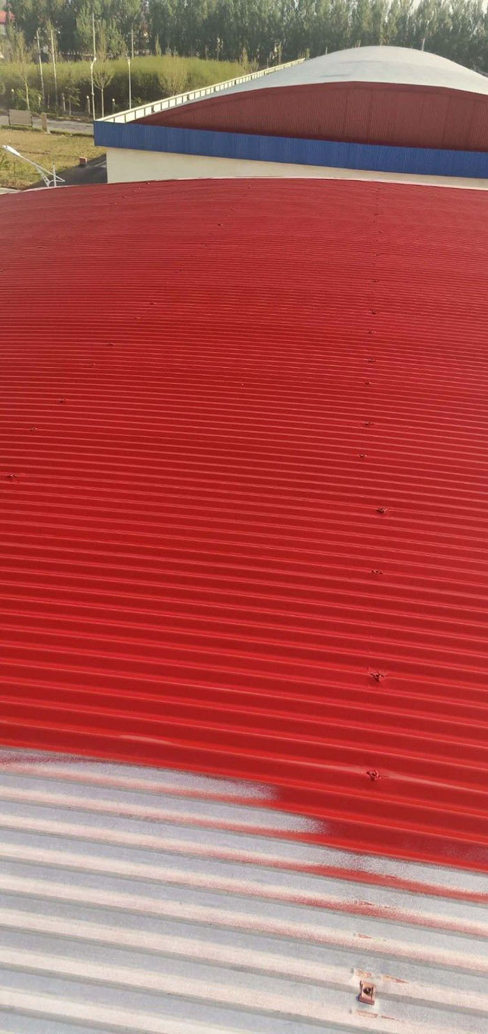 屋面彩钢喷漆翻新防水吗?